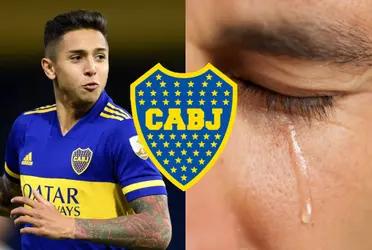 Agustín Almendra se despidió de Boca Juniors y solamente un futbolista le deseó un gran futuro.