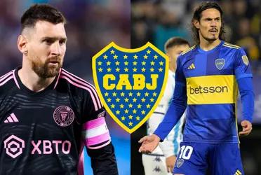 Boca se enfrentaría a Messi.