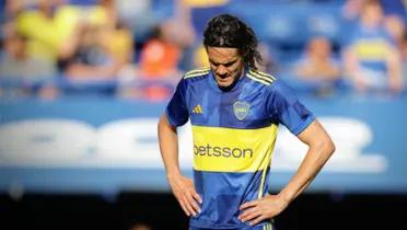 Cavani le da una pésima noticia a Boca.