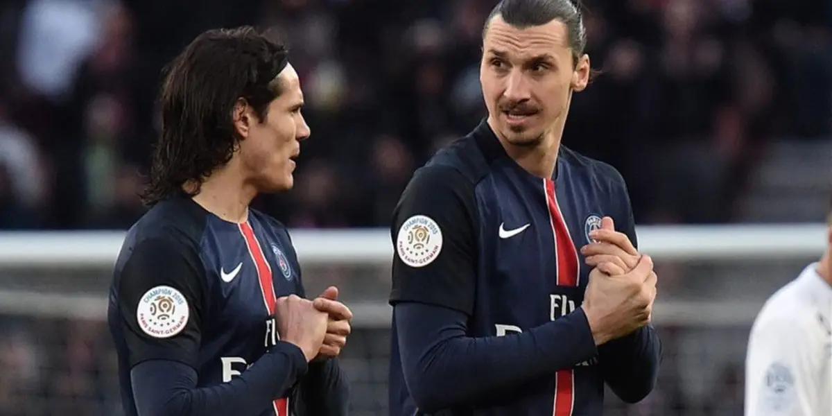 Cavani y Ibrahimovic