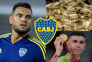 ‘Chiquito’ Romero y la diferencia abismal que tendrá en su salario respecto al ‘Dibu’ Martínez.