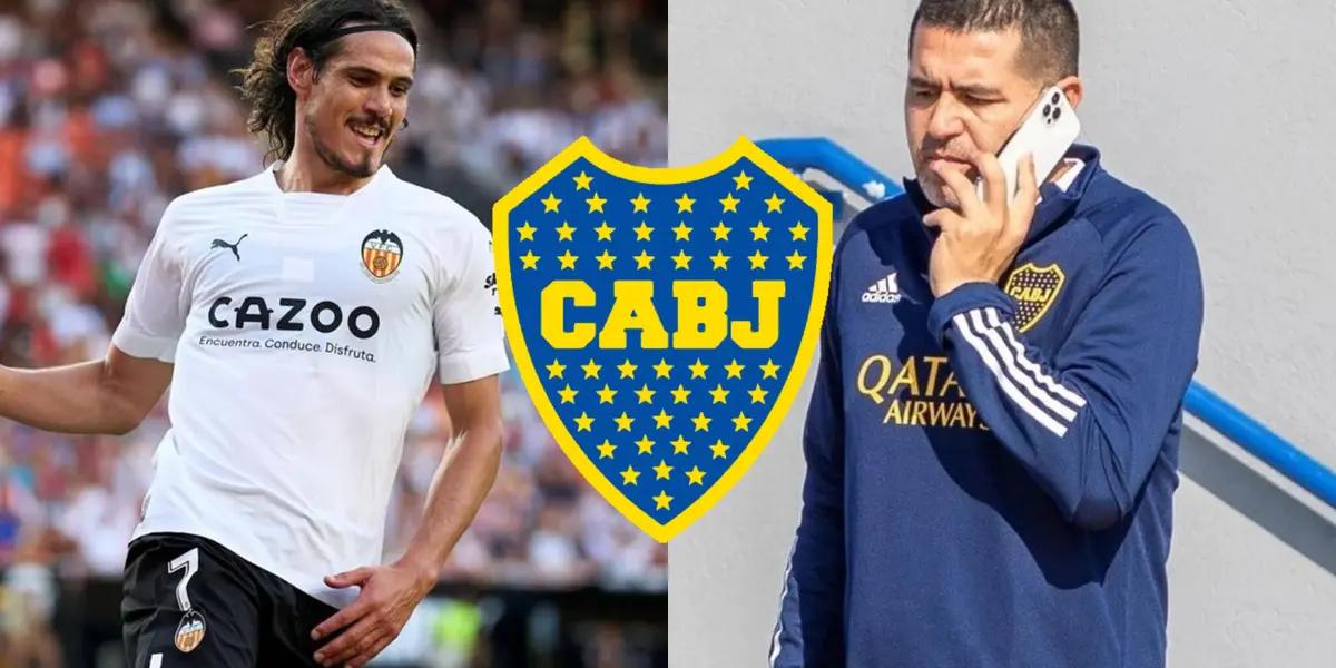 Destapan que el delantero uruguayo habría tenido una comunicación con Juan Román Riquelme.