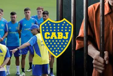 El ex Boca que fue mandado a prisión.