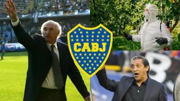 El ex Boca que hoy es fumigador.