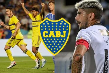 El jugador que deja todo por Boca.