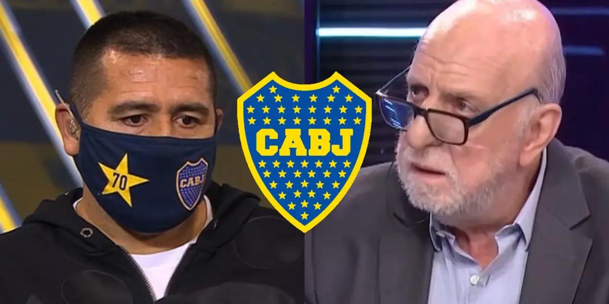 El reconocido periodista de TyC Sports fue durísimo con Riquelme y lo mandó al frente de cara a las elecciones.