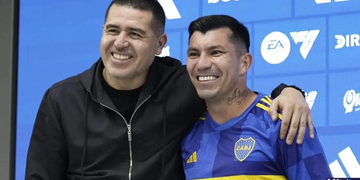 Gary Medel y Riquelme