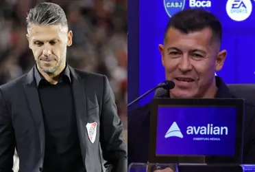 Jorge Almirón se acordó de River Plate durante la conferencia de prensa y le dejó un mensaje pensando en el próximo Superclásico.