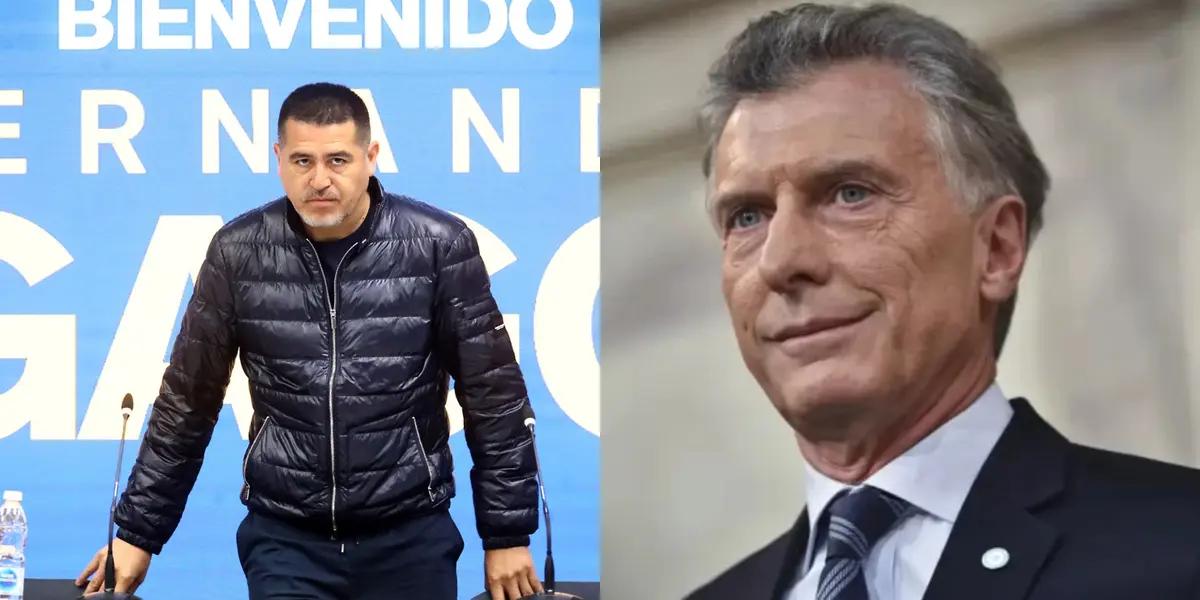 Macri y Riquelme