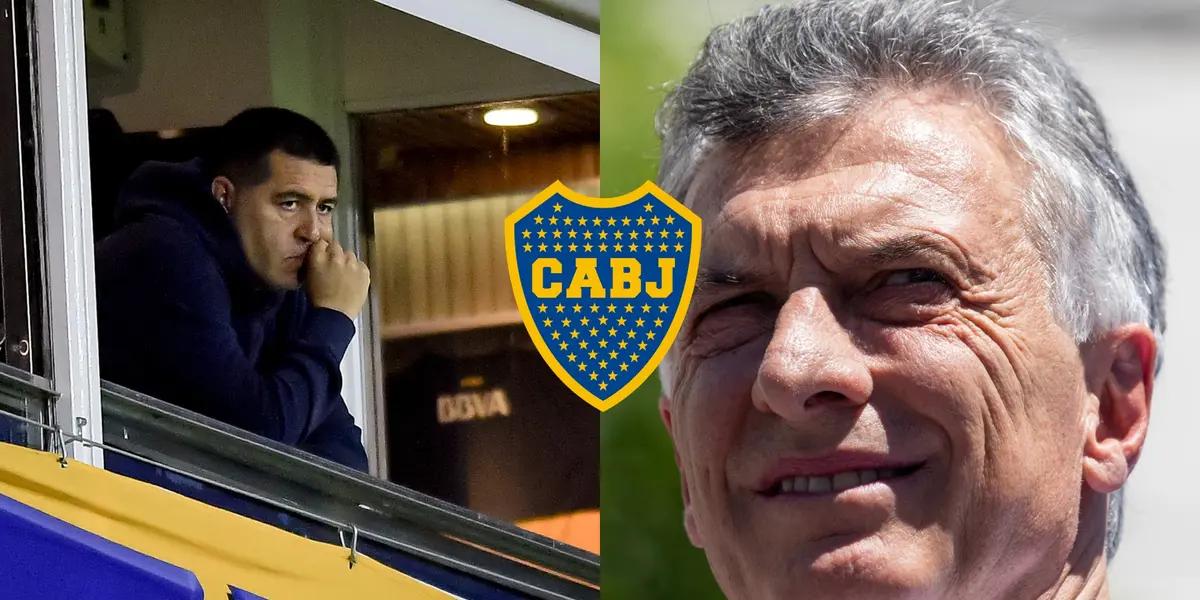 Macri y Riquelme