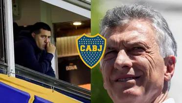 Macri y Riquelme