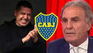 Riquelme atendió a Ruggeri.