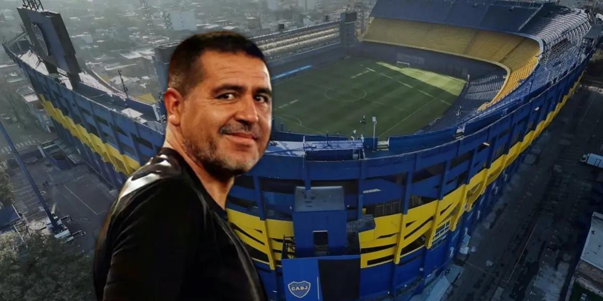 Riquelme sobre La Bombonera.