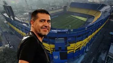 Riquelme sobre La Bombonera.