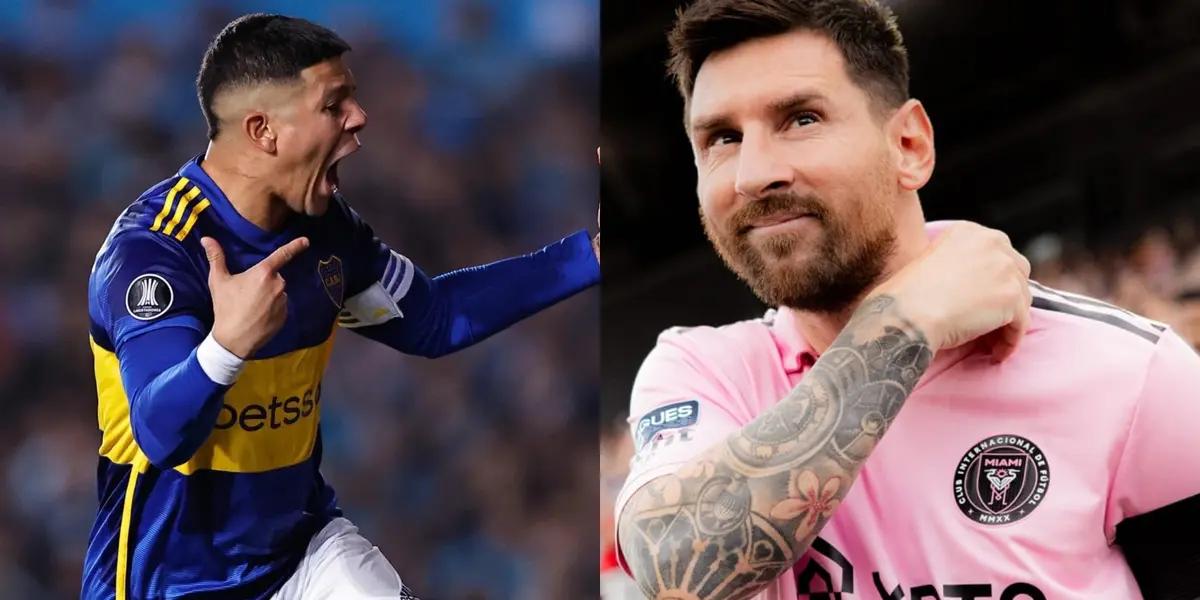 Rojo y Messi