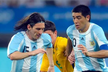 Una celebridad decidió colocar a Juan Román Riquelme por encima del propio Diego Maradona y Lionel Messi.