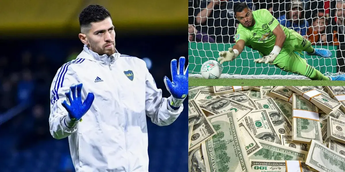 ‘Chiquito’ Romero cobra 20 veces más que el arquero titular y estrella del Xeneize, este es el misero sueldo que recibe.