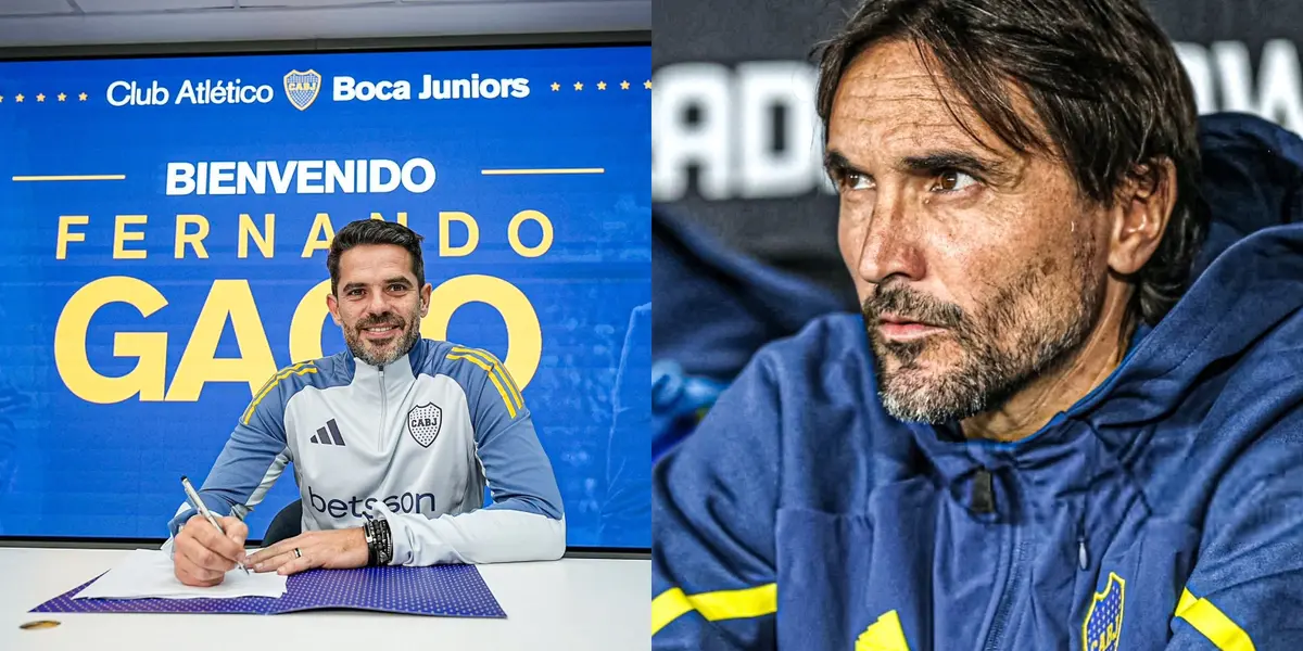 Diego Martínez y Fernando Gago