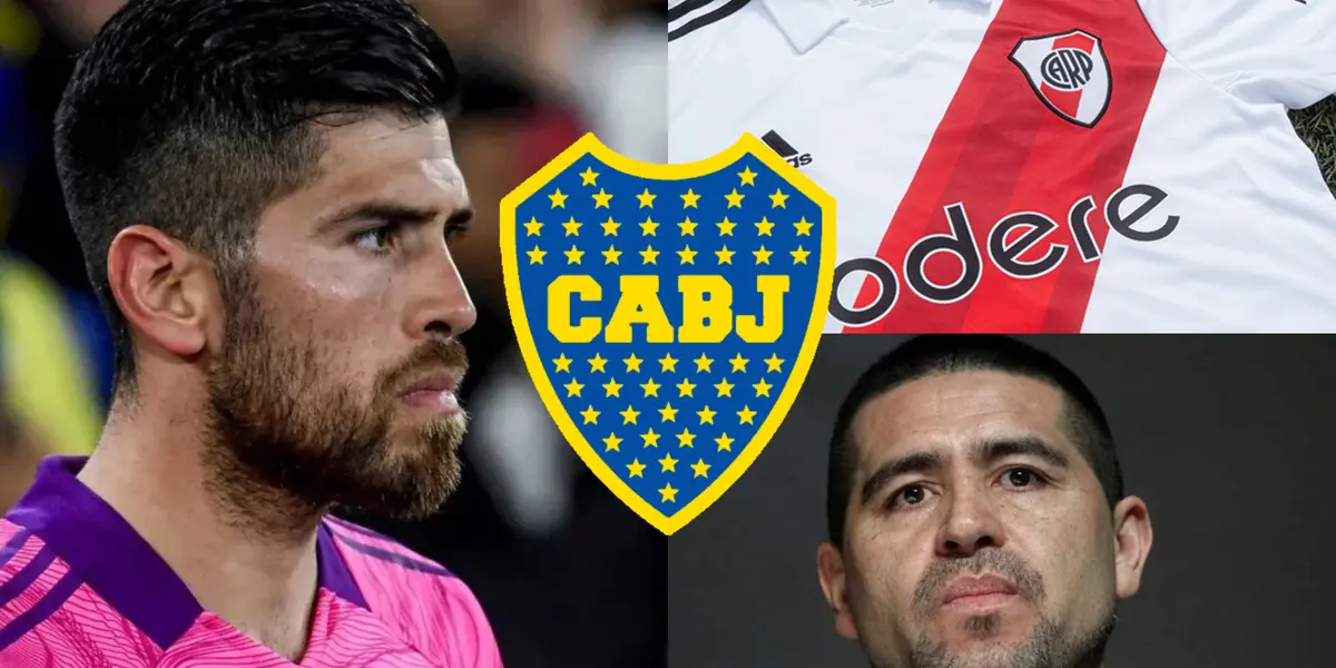 El ex Boca que aceptaría jugar en River.