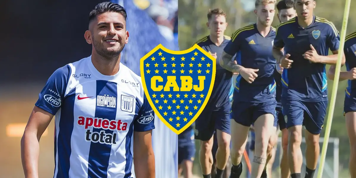 El zaguero central peruano fichó por Alianza Lima y en Boca algunos compañeros ya lo extrañan.