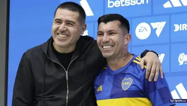Gary Medel y Riquelme