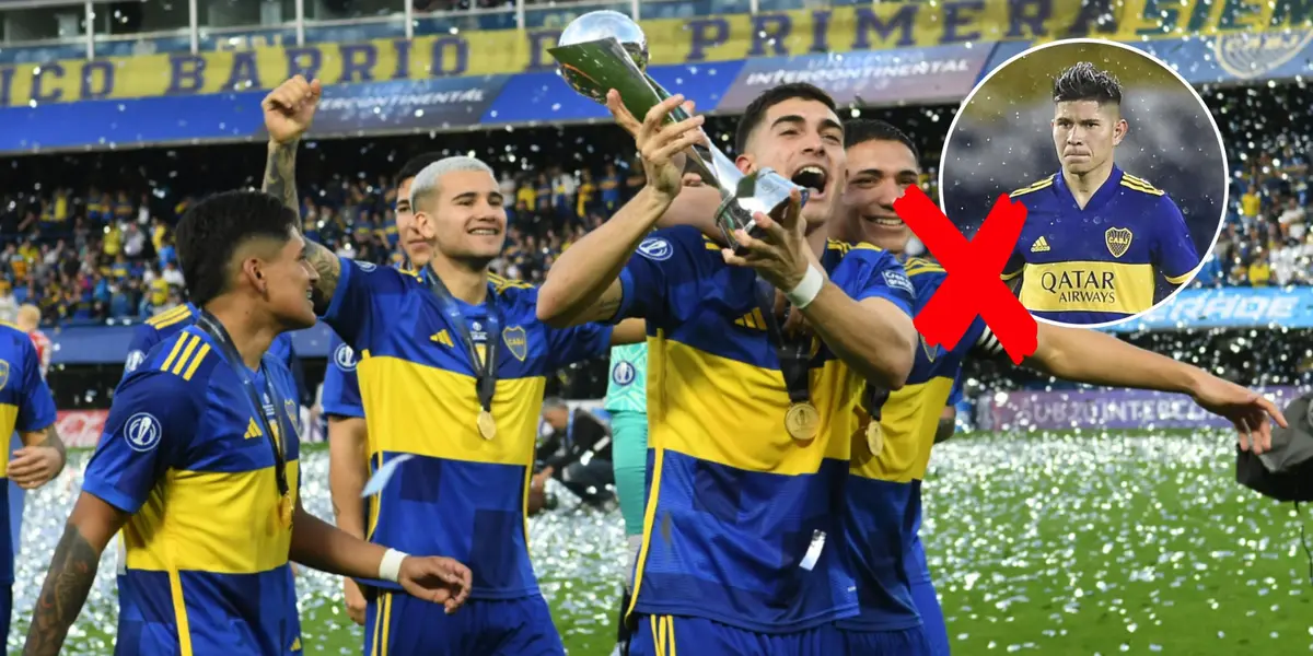 Jorman Campuzano podría perder completamente su lugar en Boca gracias a un campeón del mundo.