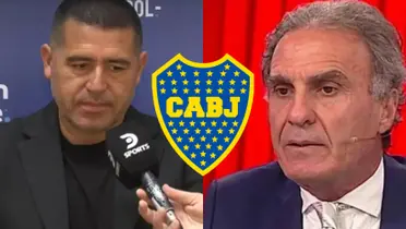 La reacción de Ruggeri tras cruzarse con Riquelme.