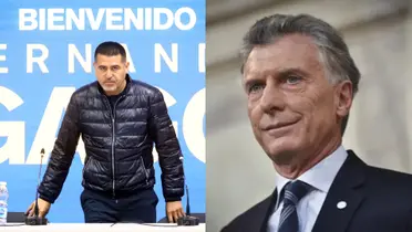 Macri y Riquelme