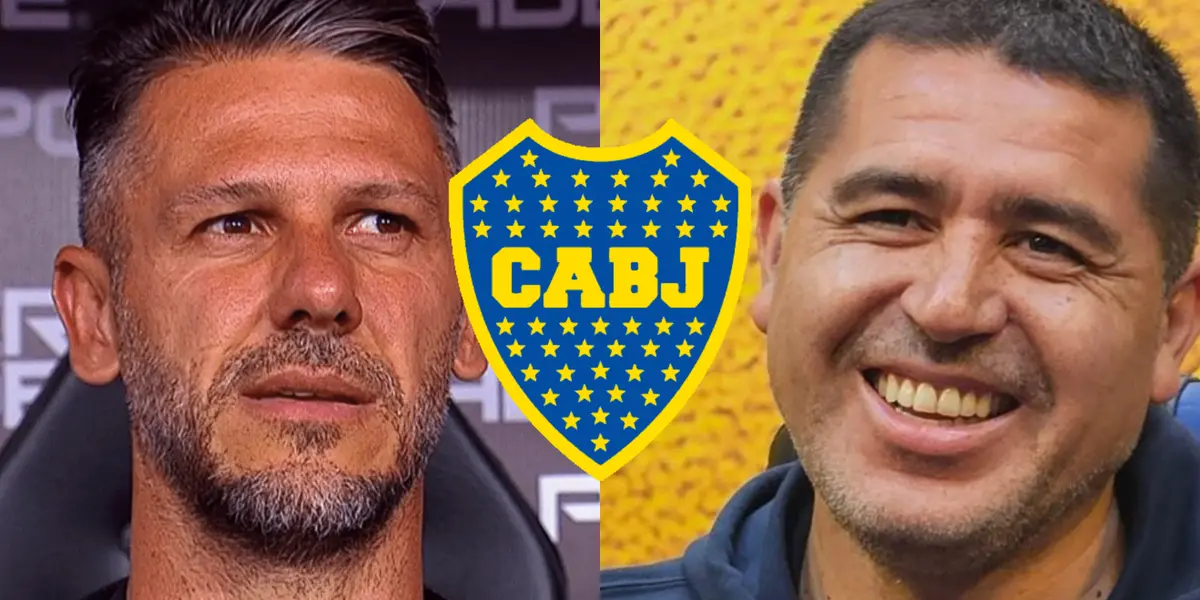 Riquelme sobre Demichelis.