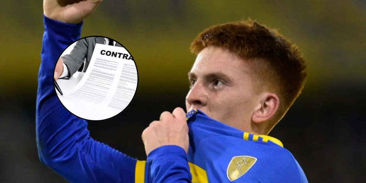 Se pudo dar a conocer el contrato que Boca le ofrecería a Valentín Barco para que renueve su vínculo.