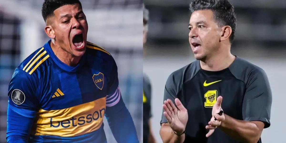 Afirman que el ex entrenador de River Plate buscaría reforzar su defensa de Al Ittihad con Marcos Rojo.