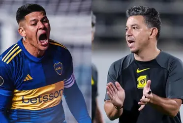 Afirman que el ex entrenador de River Plate buscaría reforzar su defensa de Al Ittihad con Marcos Rojo.