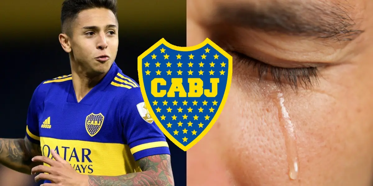 Agustín Almendra se despidió de Boca Juniors y solamente un futbolista le deseó un gran futuro.