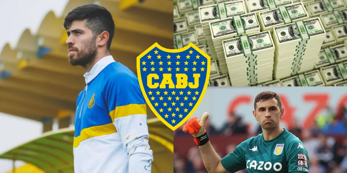 Agustín Rossi se marchó siendo la gran figura de Boca por solo 1.3 millones de dólares y lo que pide el Aston Villa para dejar ir a Emiliano Martínez.