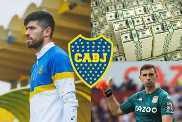 Agustín Rossi se marchó siendo la gran figura de Boca por solo 1.3 millones de dólares y lo que pide el Aston Villa para dejar ir a Emiliano Martínez.