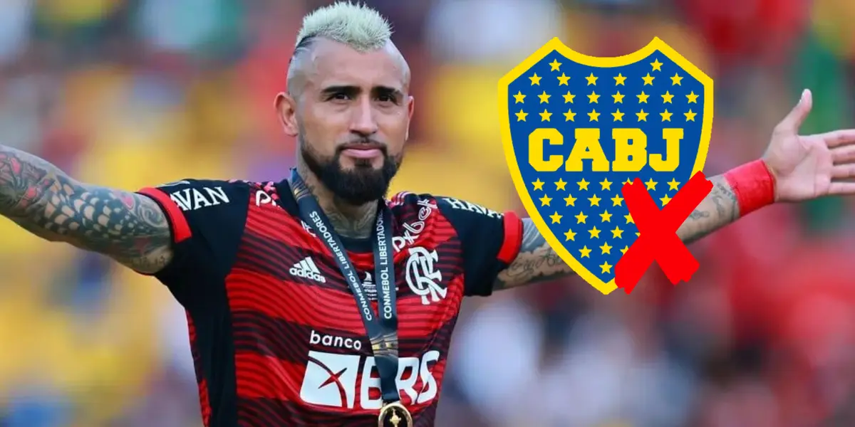 Arturo Vidal jamás quiso a Boca.