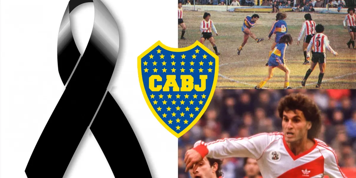 Boca lamenta el fallecimiento de un jugador surgido de nuestras inferiores y quien tuvo las agallas para salir adelante en 1984.