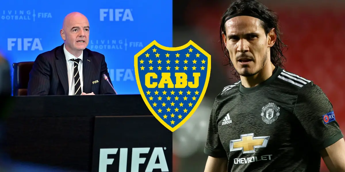 Cavani podría sufrir un duro golpe gracias a la FIFA.