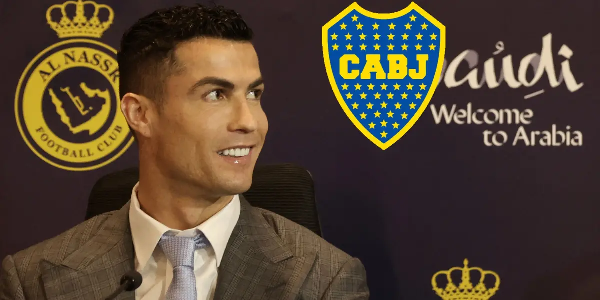 Cristiano Ronaldo fue presentado en el Al-Nassr y los memes respecto a Boca no tardaron en llegar.