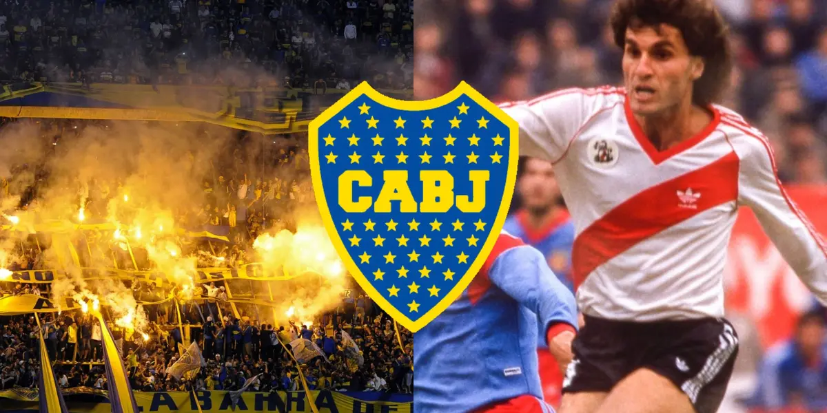 Decía ser fanático de Boca Juniors, pero hoy se cruza a la vereda de enfrente.