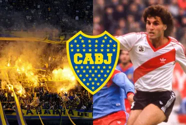 Decía ser fanático de Boca Juniors, pero hoy se cruza a la vereda de enfrente.