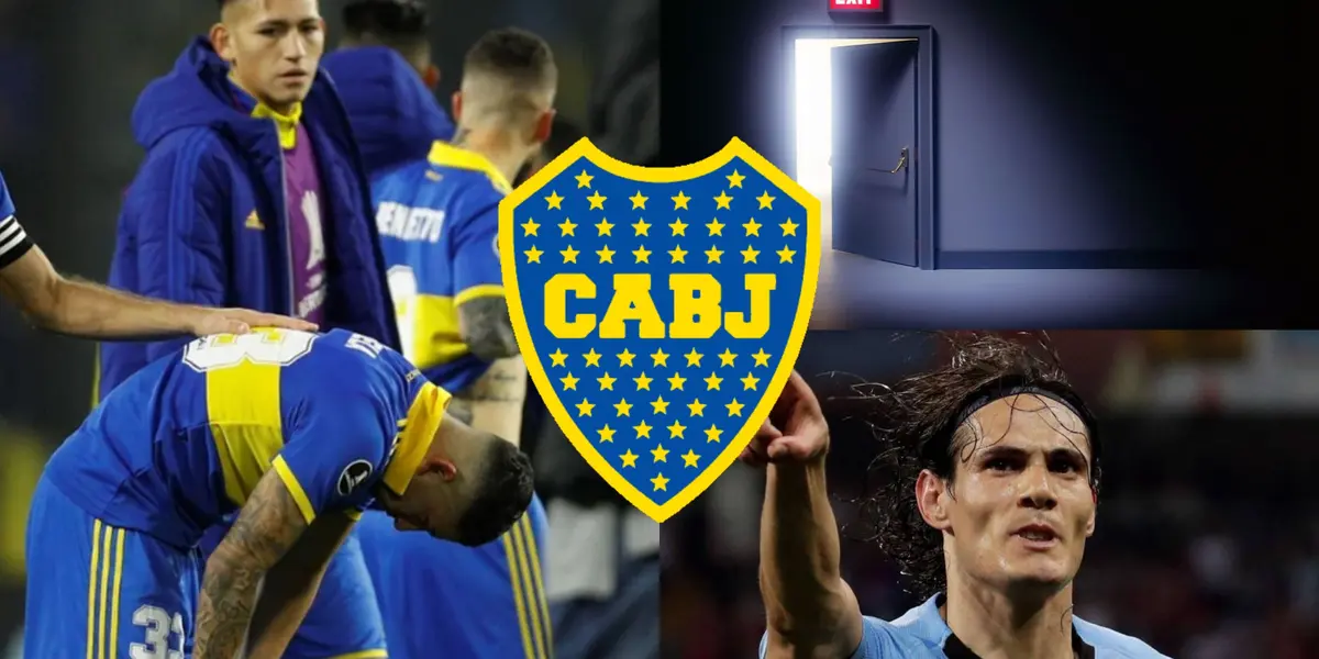 Edinson Cavani podría ser nuevo refuerzo de Boca a mitad de temporada.