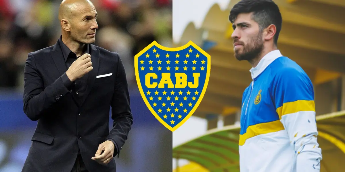 El arquero que aún le pertenece a Boca tendrá una ayuda impactante de Zinedine Zidane.