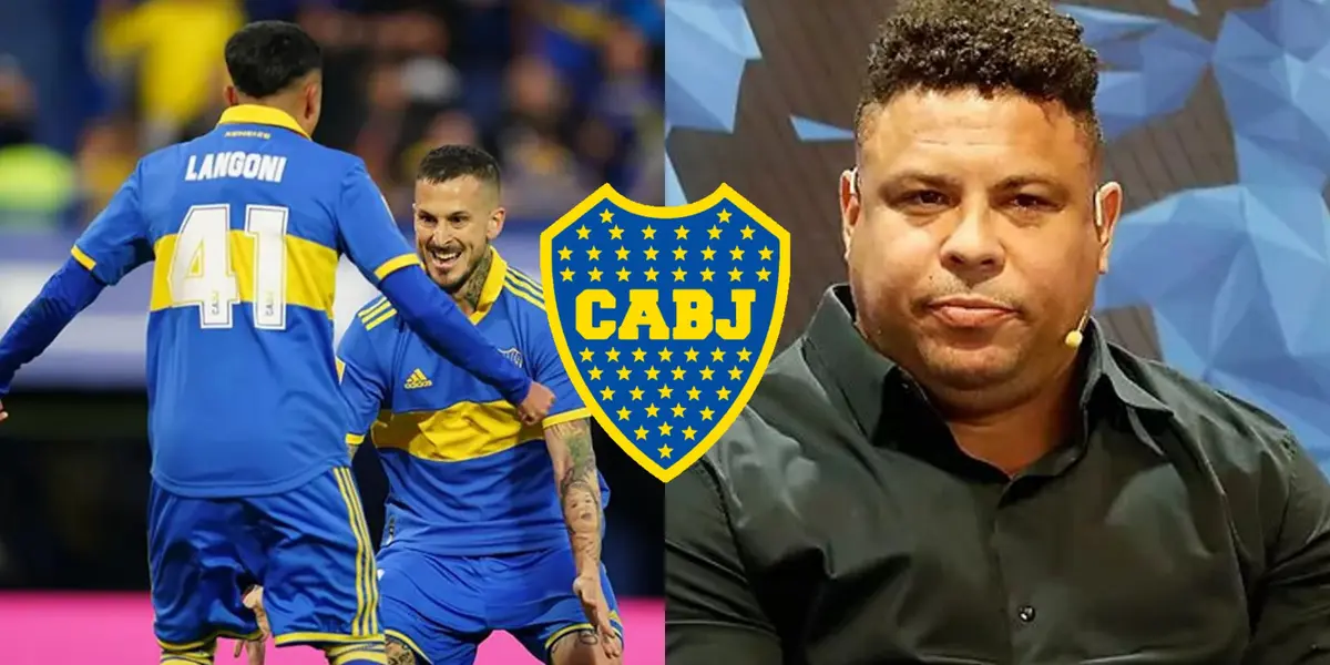 El astro brasileño viene en busca de un futbolista que fue crack en Boca.