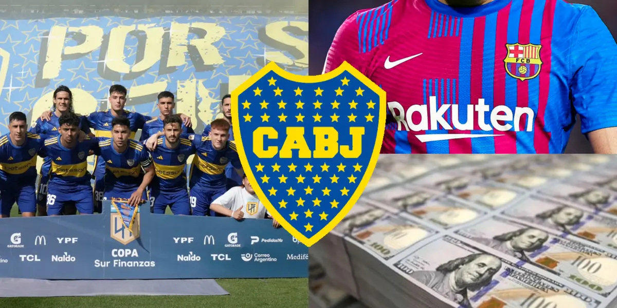 El Barcelona sigue a una joya de Boca.