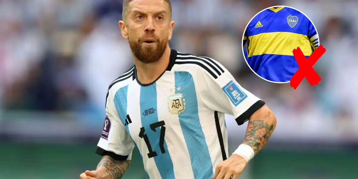 El campeón del mundo con Argentina se refirió a la posibilidad de vestir los colores del Xeneize.