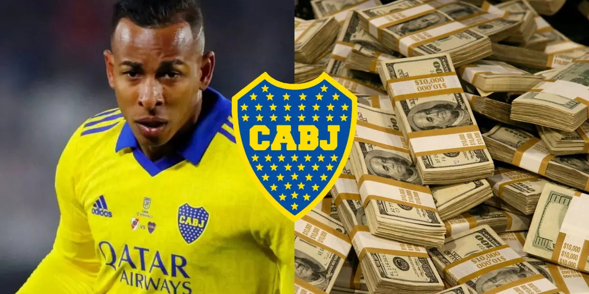 El colombiano es pretendido por un poderoso equipo de Europa y en Boca ya analizan qué hacer con él.