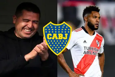 El colombiano no está en su mejor momento desde que llegó a River Plate.