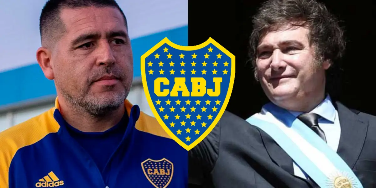 El dardo de Milei a Riquelme.