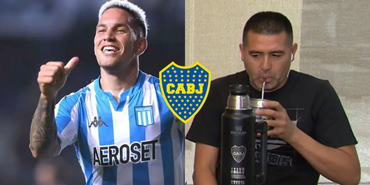 El delantero de Racing tiene chances de ser jugador de Boca en un futuro.